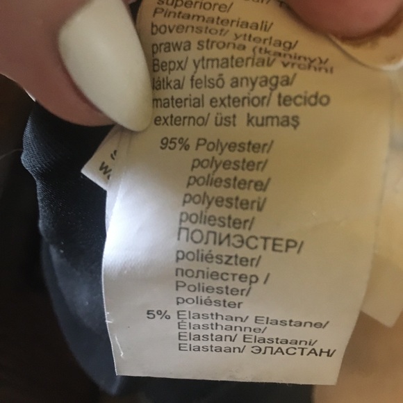 Black Ball Gown with Gold Lace Cutouts Size M - Picture 6 of 9